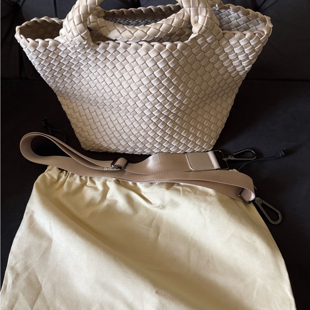Naghedi small St Barths tote (ecru)